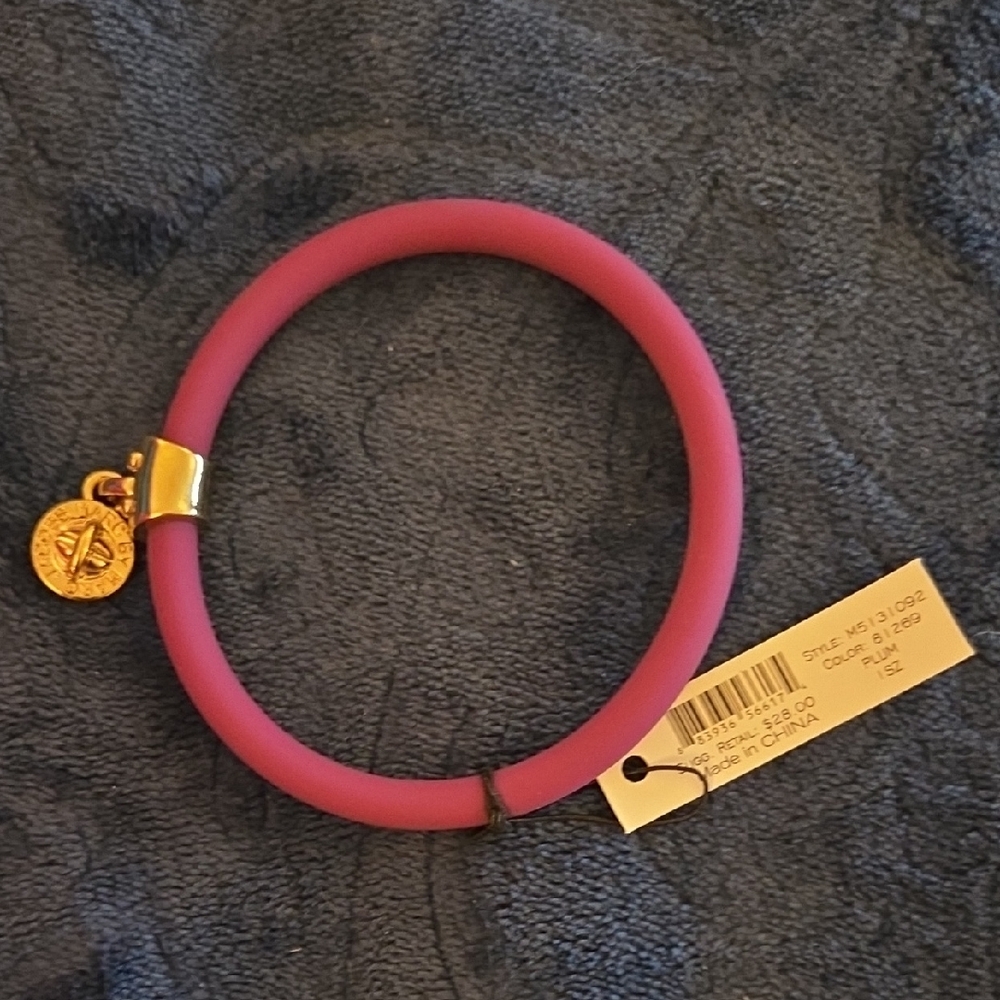 Marc By Marc Jacobs Purple Charm Bracelet